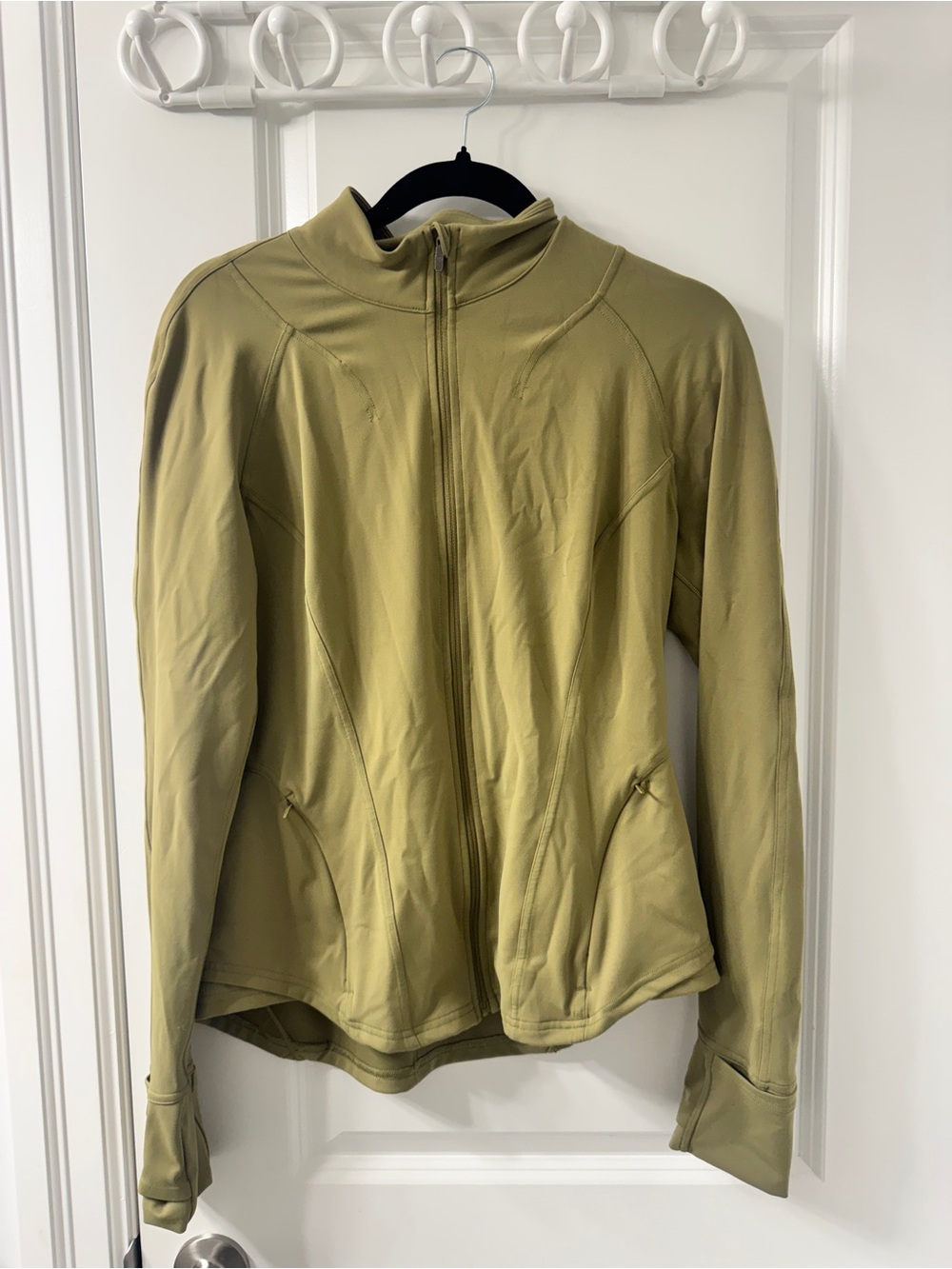 Lululemon Vintage Olive Green Full Zip Jacket - Picture 3 of 4